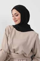 حجاب شيفون بمغناطيس وقبعة وسط