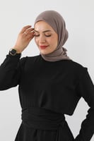 حجاب شاش تركي ربط من الخلف - موف