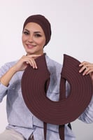 حجاب الشاطئ مع توربان