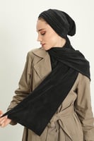 توربان شتوي فرو خفيف مع سكارف