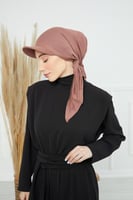 توربان كاب ربط من الخلف - لحمي غامق