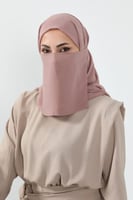 طقم طرحة ولثام