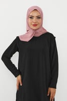 حجاب شيفون بمغناطيس وقبعة جانبي