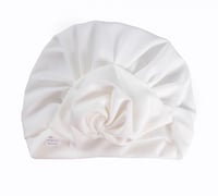 توربان قطني قابل للتعديل-أبيض