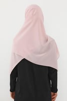 حجاب شيفون بمغناطيس وقبعة جانبي