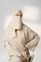 طقم طرحة ولثام