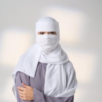 طرح كوري وكمام وخط جبهة - أبيض