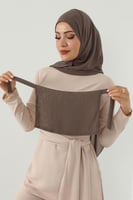 طقم طرحة ولثام ربط