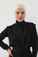 قبعة تغطي الرقبة والرأس - بيج