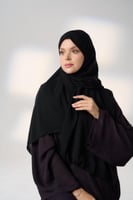 طرحة كوري مع نقاب مشبك