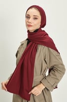 توربان شتوي قطني ثقيل مع سكارف