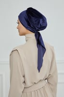 توربان مخمل كحلي