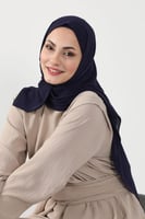 حجاب شيفون بمغناطيس وقبعة جانبي