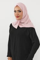 حجاب شيفون بمغناطيس وقبعة جانبي