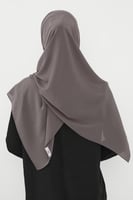 حجاب شيفون بمغناطيس وقبعة جانبي