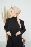 توربان قطني ربط من الخلف - بني فاتح