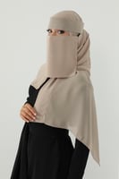 طقم طرحة ونقاب