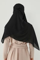 طقم طرحة ونقاب - اسود