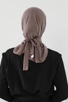 حجاب شاش تركي ربط من الخلف - موف