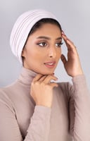 توربان قطعتين لزق - وردي فاتح