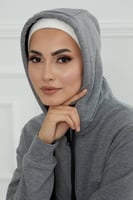 قبعة كاملة تغطي الرقبة والراس - أوف وايت