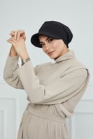 توربان قبعة - أسود