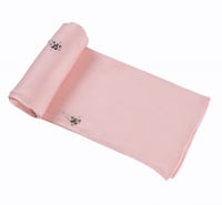 قطن دبل سترتش بكريستال سوارفسكي-وردي