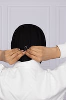 طرحة بناتي طقطق- أسود