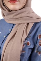 طرحة شاش - بني وسط