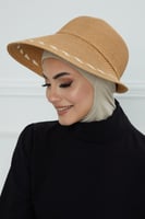 قبعة كاملة تغطي الرقبة والراس - بيج