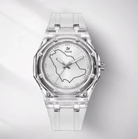 الساعة الشفافة ksa