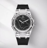 الساعة الشفافة ksa