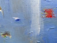 لوحة تجريد 60 * 40 ( عمل أصلي ) أكريلك + كانفاس