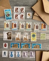 10 طوابع مصر - أصلية قديمة
