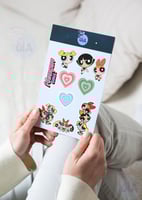 ستكر شيت فتيات القوة