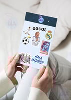 ستكر شيت ريال مدريد