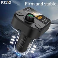 بزوز | شاحن مشغل صوتيات بلوتوث على راديو السيارة P...