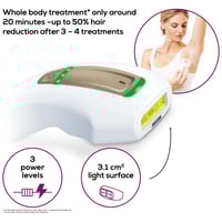 فيلفيت سكين برو لإزاله الشعر لفتره طويله بيورر IPL...