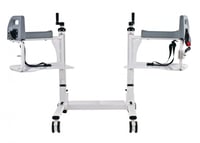 كرسي حمام متحرك مطور يدوي 51سم