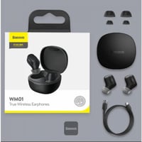 سماعات اذن لاسلكية من بيسوس انكوك WM01، مدة تشغيل...