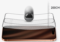 استكر تركيب ذاتي شفاف HD اكس وولف لأجهزة الايفون