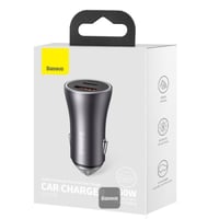 شاحن سياره 60w بمدخلين Baseus USB,PD