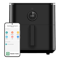 شاومي قلاية هوائية ذكية بسعة 6.5 لتر وبقوة 1800 وا...