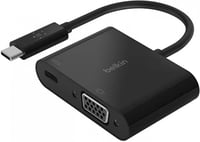 وصلة بروجكتر بيلكن USB-C إلى VGA ومحول الشحن من بل...