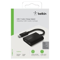 وصلة شاحن و سماعة بنفس الوقت تايب سي Belkin عدد 2...