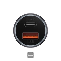 شاحن سياره 60w بمدخلين Baseus USB,PD