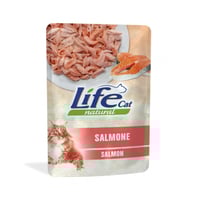 لايف كات ظرف طعام رطب للقطط سالمون 70 جم