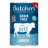 بوتشرز طعام رطب اورجينال لحم للجراء 400g