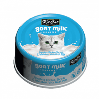 كت كات قطع دجاج وطعم أبيض مع حليب الماعز Goat Milk...