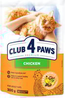 طعام القطط البالغة - دجاج club4paws